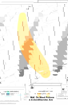 Map of Deloro's Wellhead Protection Area